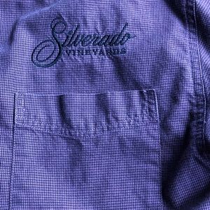 Silverado  Vineyards Button down shirt, Size Small